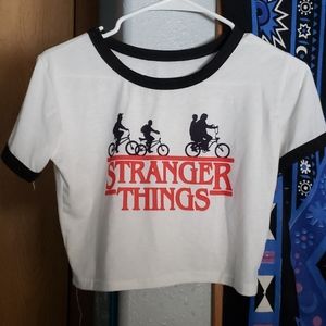 stranger things crop top